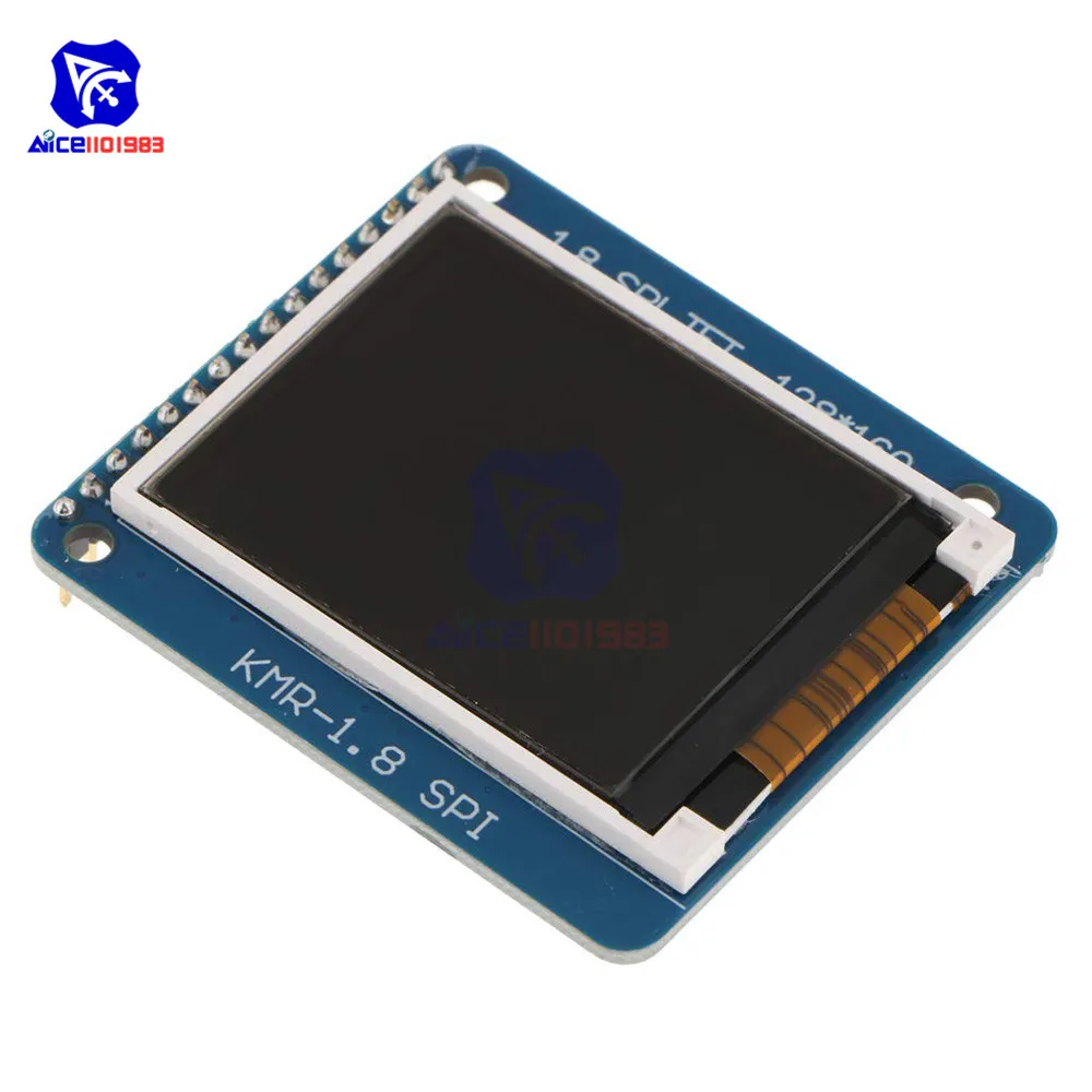 Diymore 1 8 дюйма серия SPI TFT 128x160 пикселей ЖК дисплей модуль для Arduino 51 AVR STM32|ЖК-модули| |