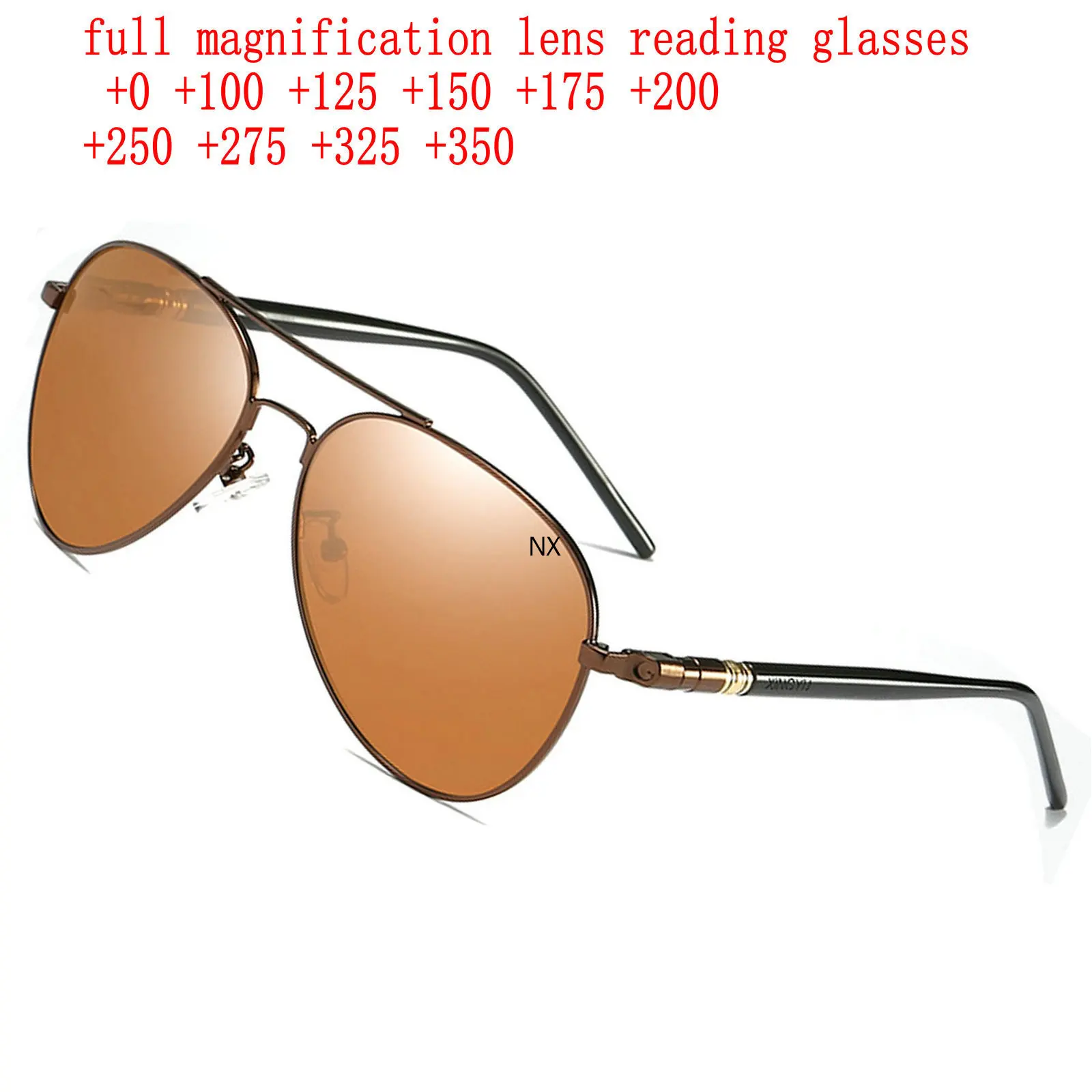 Sports Full Reading Sunglasses Men's Outdoor Driving Classic Reader Presbyopic Goggles Sun Glasses 