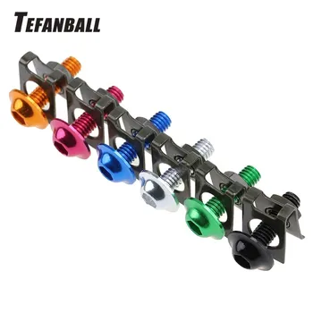 Günstige 10 Teile/los Universal M6 6mm Motorrad Verkleidung Körper Schrauben Muttern Roller Spire Geschwindigkeit Verschluss Clips Schraube Frühling Schrauben Muttern 2019