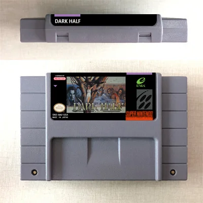 

DARK HALF - RPG Game Card US Version English Language Battery Save