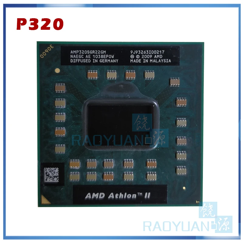 Двухъядерный мобильный процессор AMD Athlon II P320 2 1 ГГц двухъядерный двухпоточный