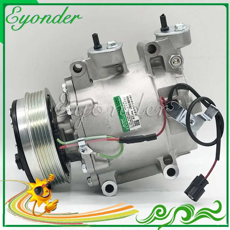 AC A/C компрессор кондиционера для Honda Fit Jazz GE6 GE8 City GD3 GM2 CM3 GE2 1,2 1,4 1,5 38800RB7521M2 38800RB7Z031M2
