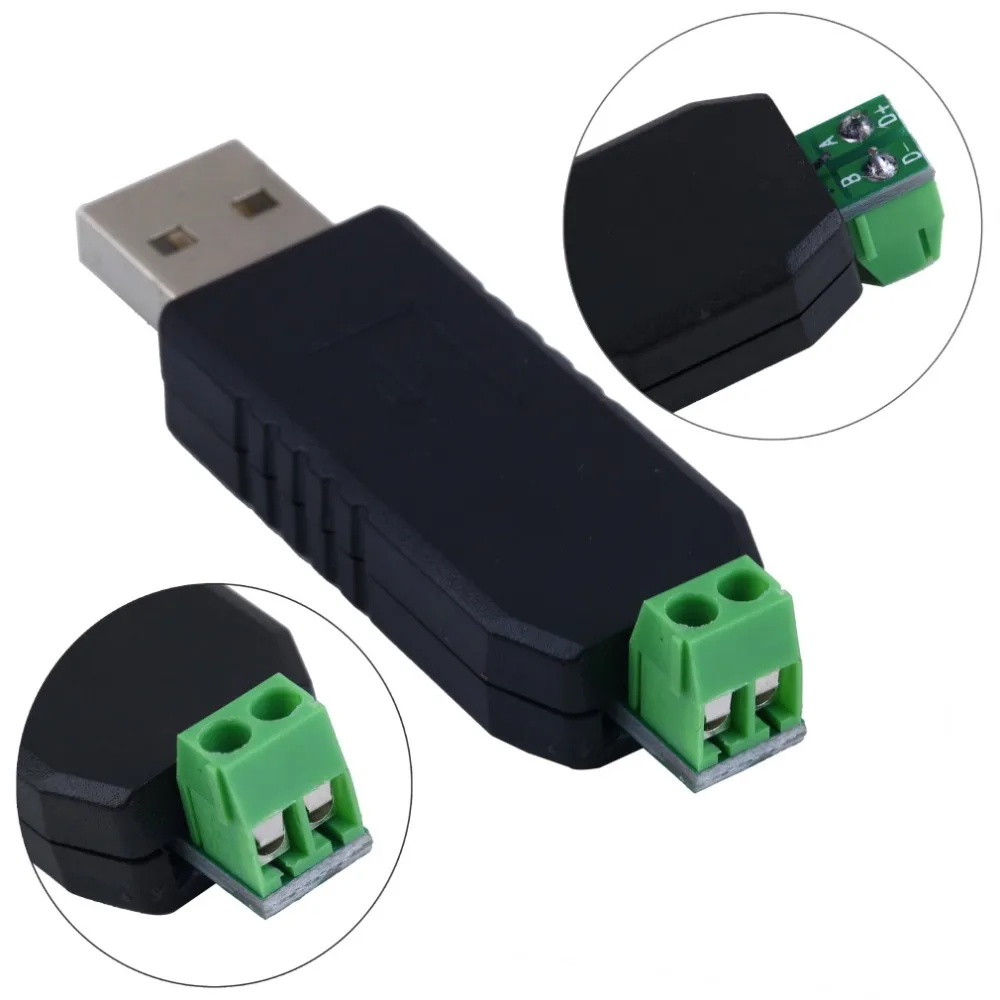 1 pcs Support Win7 XP Vista Linux USB to RS485 USB 485 Converter Adapter for Mac 1