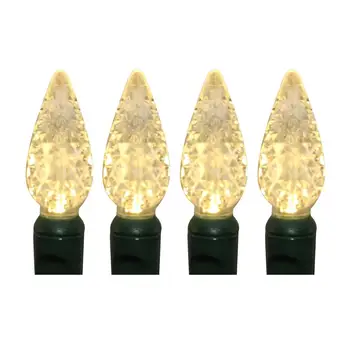 

UL Listed 50 Count C6 Led Christmas Lights,Outdoor Warm White Led String Lights