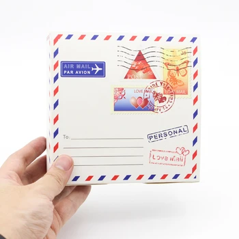 

10PCS Kraft Square Gift Envelope Box Paper Gift Box Wedding Favor Candy Sweet Envelope Boxes Cake Boxes And Packaging Cardboard