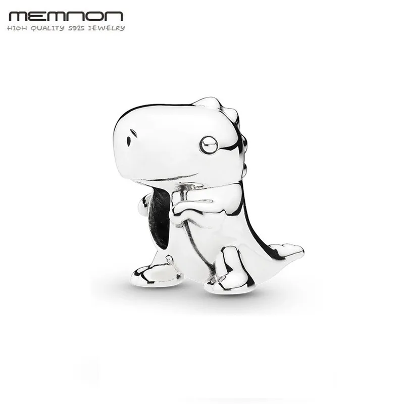 

New Autumn collection 925 Sterling silver Dinosaur Animal Charms beads fit charm bracelets bangle DIY for women fine jewelry