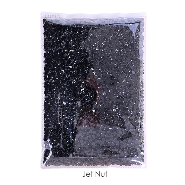 Wholesale Jelly AB Resin Non Hot Fix Rhinestones Cтразы Flatback Plastic Crystals Strass Glitters Stone Bulk Big Package for DIY Jet Nut