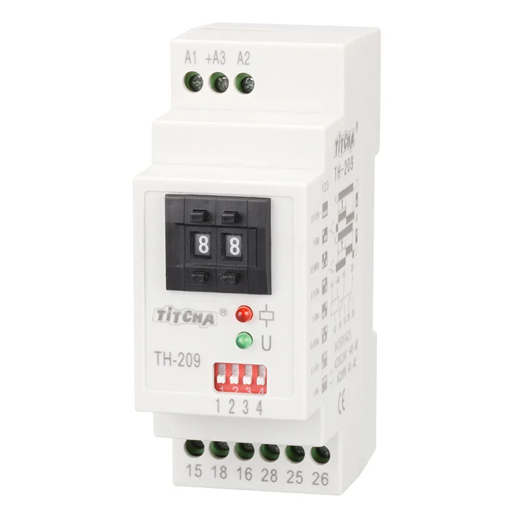 

Time Relay 220V Cycle Time Delay Power Delay Electric Relay Giant Genuine Product TH-209