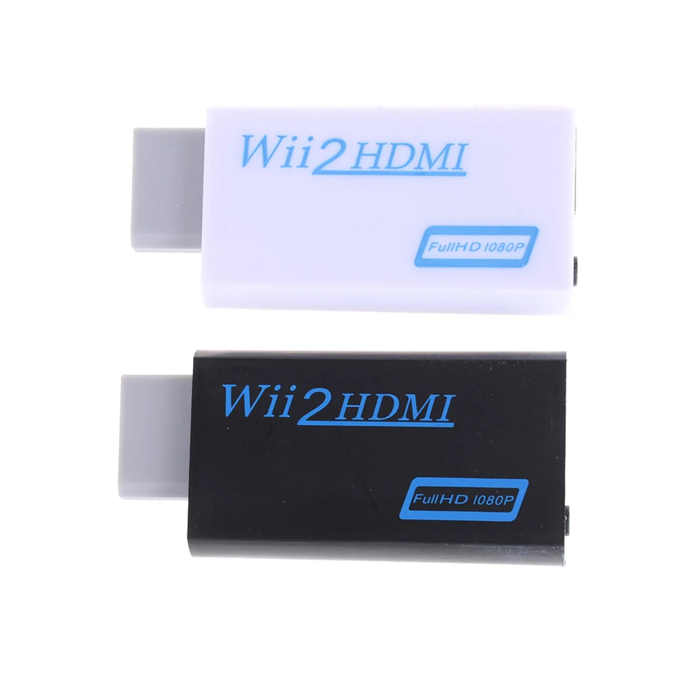 Для wii в HDMI адаптер конвертер Поддержка Full HD 720P 1080P 3,5 мм аудио wii 2HDMI адаптер для HDTV