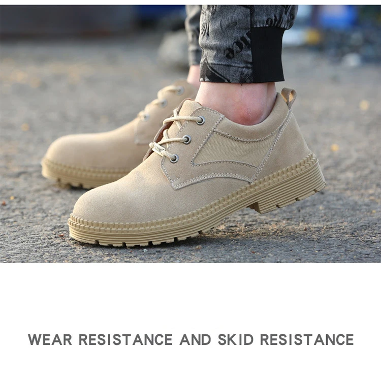 Men's High Top Winter Boots Steel Toe Anti Smash Protective Work Shoes Boots Men Puncture Proof Safety Shoes Fast Shipping