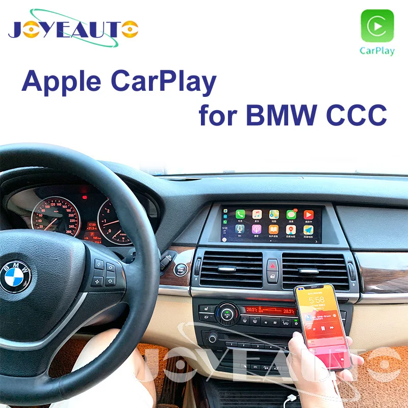 Joyeauto Apple Carplay для BMW CCC 1 3 5 6 7 sertes X1 X3 X5 X6 Z4 E60 E61 E62 E63 E70 E71 E8 Android автоматическое
