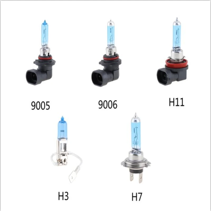 

Car Light H3 H7 H11 9005 9006 Super Bright Auto halogen Lamp bulb Fog Lights 100W 12V Super White Headlights Lamp hot sale