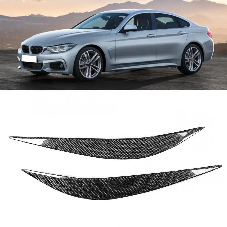 2 шт. фары для бровей веко Накладка подходит для F32 420i 420d 425d 430d 435d