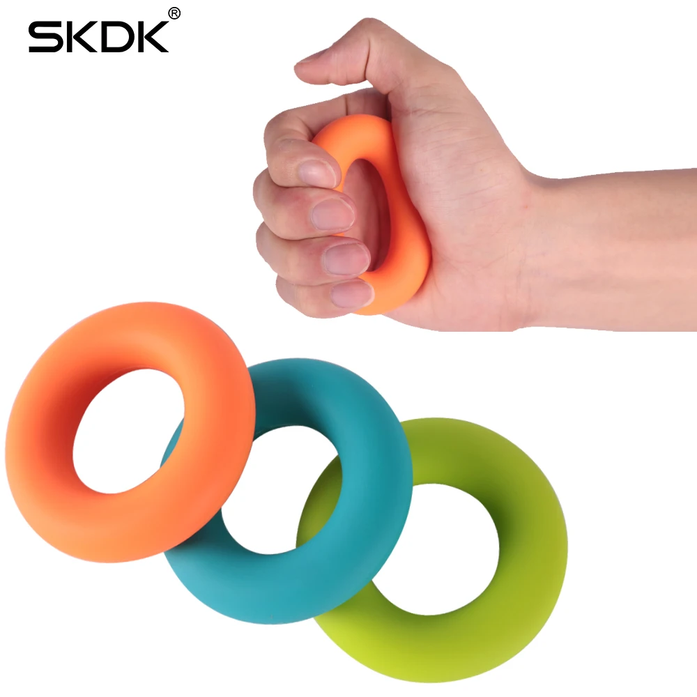 SKDK рукоятка палец захват силиконовый силовой тренажер Кроссфит фитнес
