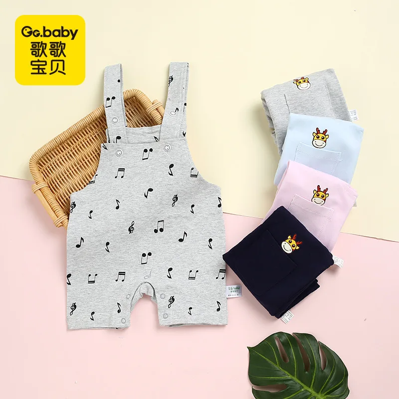 GG. Baby/штаны на подтяжках для малышей от 0 до 3 лет летние шорты для маленьких мальчиков, подвеска для детей женские летние штаны для младенцев