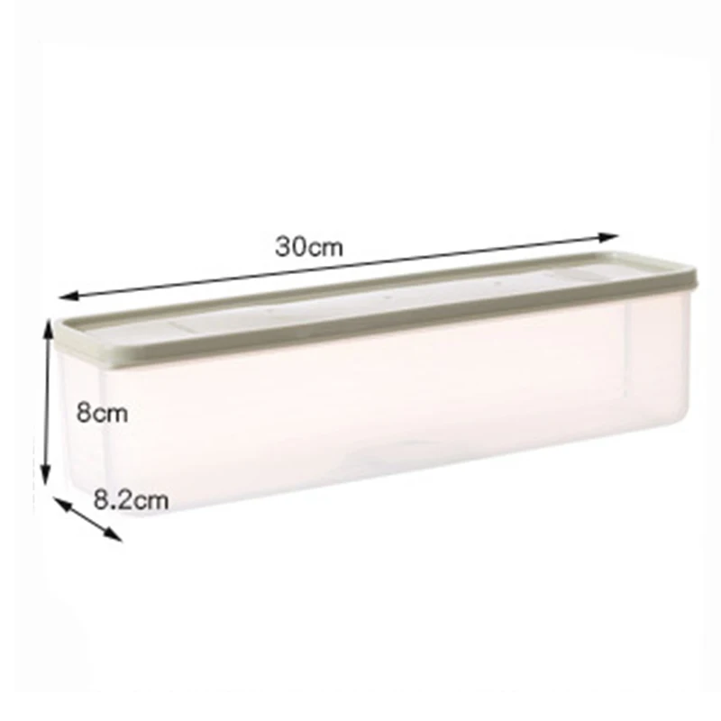 Коробка для хранения лапши, прямоугольный чехол, прозрачные герметичные принадлежности, пластиковые кухонные принадлежности