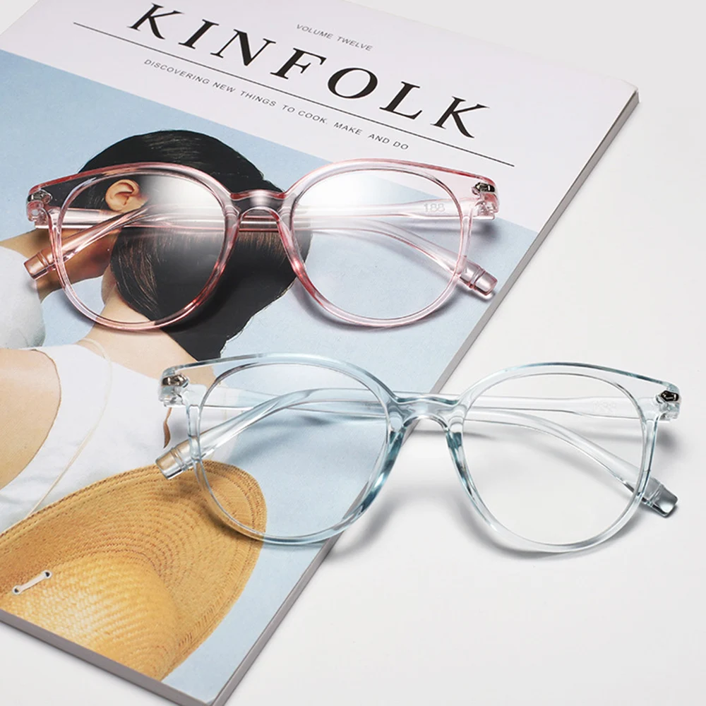 

Women Men Classic Transparent Anti Blue Rays Glasses Clear Lens Myopia Eyeglasses Optical Spectacle Frames Goggles Eyewear