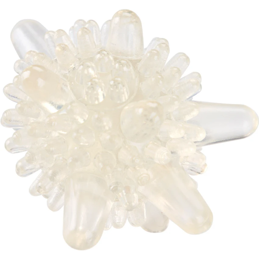 10PCS/ Lot Transparent PVC Laundry Balls for Washing Machine Decontamination Balls Strong Friction Prevent Tangling& Knotting