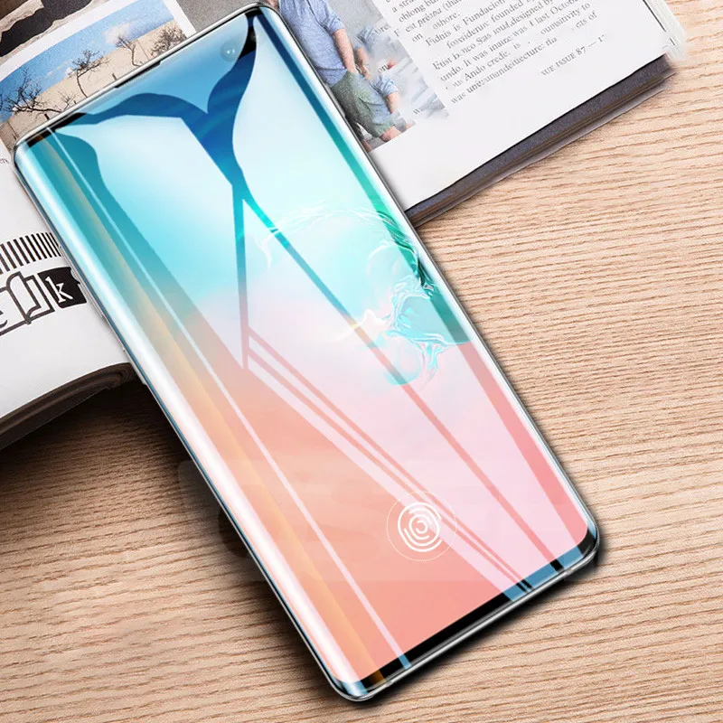 100D полностью изогнутое закаленное стекло для samsung Galaxy Note 10 S10 S9 S8 Plus S10e Защитная пленка для экрана Note 9 8 S7 Edge