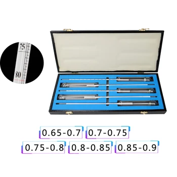 

5Pcs Petroleum Diesel Gasoline Hydrometer Density Meter Gasoline Densitometer Tester Glass Float Meter Accuracy 0.005
