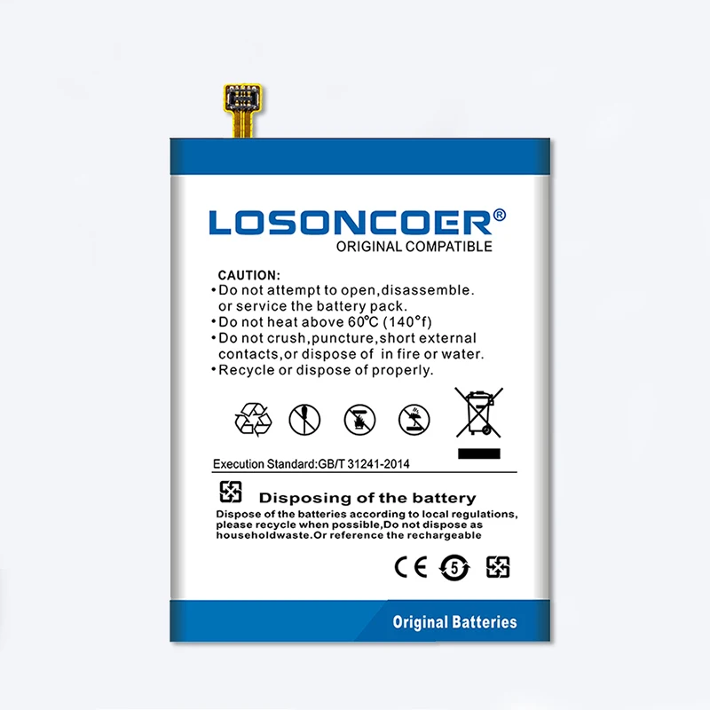 100% Оригинальный LOSONCOER 3500 мАч фотоаккумулятор для SAMSUNG Galaxy A40 2019|Аккумуляторы