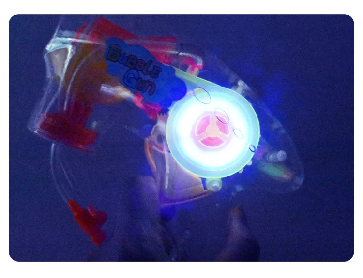Stall Toy Fully Automatic Electric Light And Sound Dolphin Bubble Gun 2 Bottles of Water Bubble Toys
