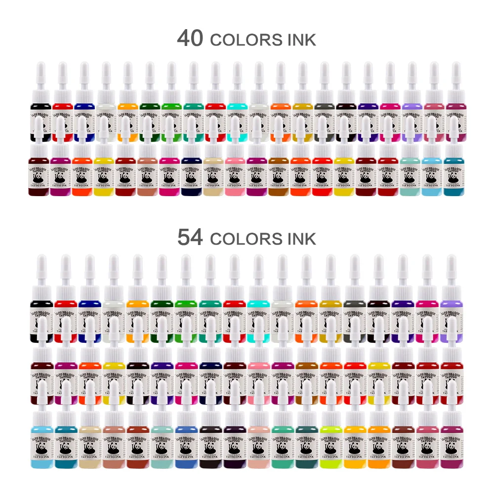 Тату Комплект Профессиональный 2 Татуировки Машины Черный Чернила Питания