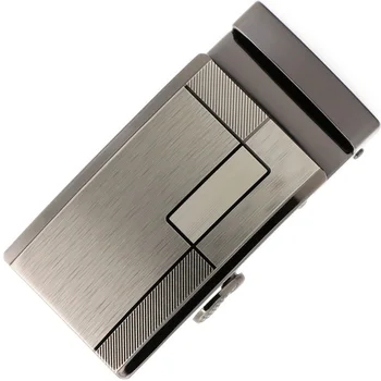 激安 カジュアル 3.6 センチメートル幅男性ベルトバックル自動スライドスムーズ亜鉛合金アンチスクラッチパンツ事業活動防錆ファッション