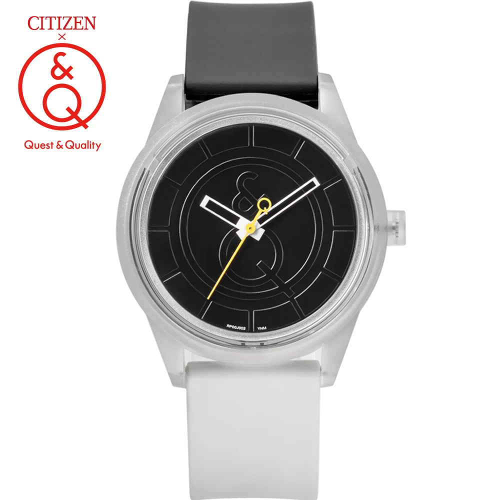 RP00J005Y Citizen Q&Q часы для мужчин набор Топ люксовый бренд водонепроницаемые спортивные Кварцевые солнечные наручные часы унисекс Relogio Masculino 0J002Y - Цвет: RP00J005Y