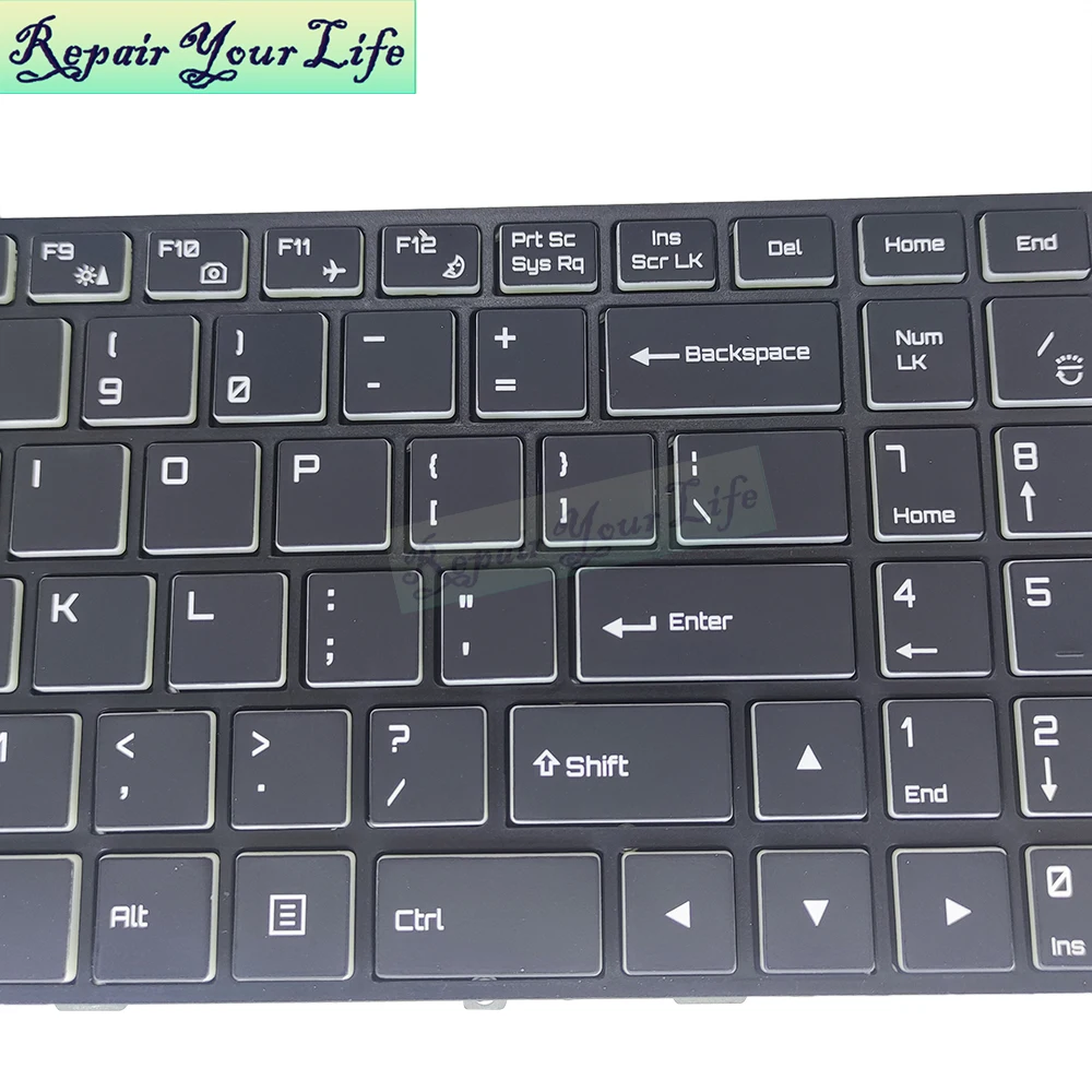 Rgb Teclado Retroiluminado Avell Titanium G1546 Ferro v4 Thunderobot st Pro-p1a Pro-p1b 680-w67010101g Eua us ru - Imagem 3