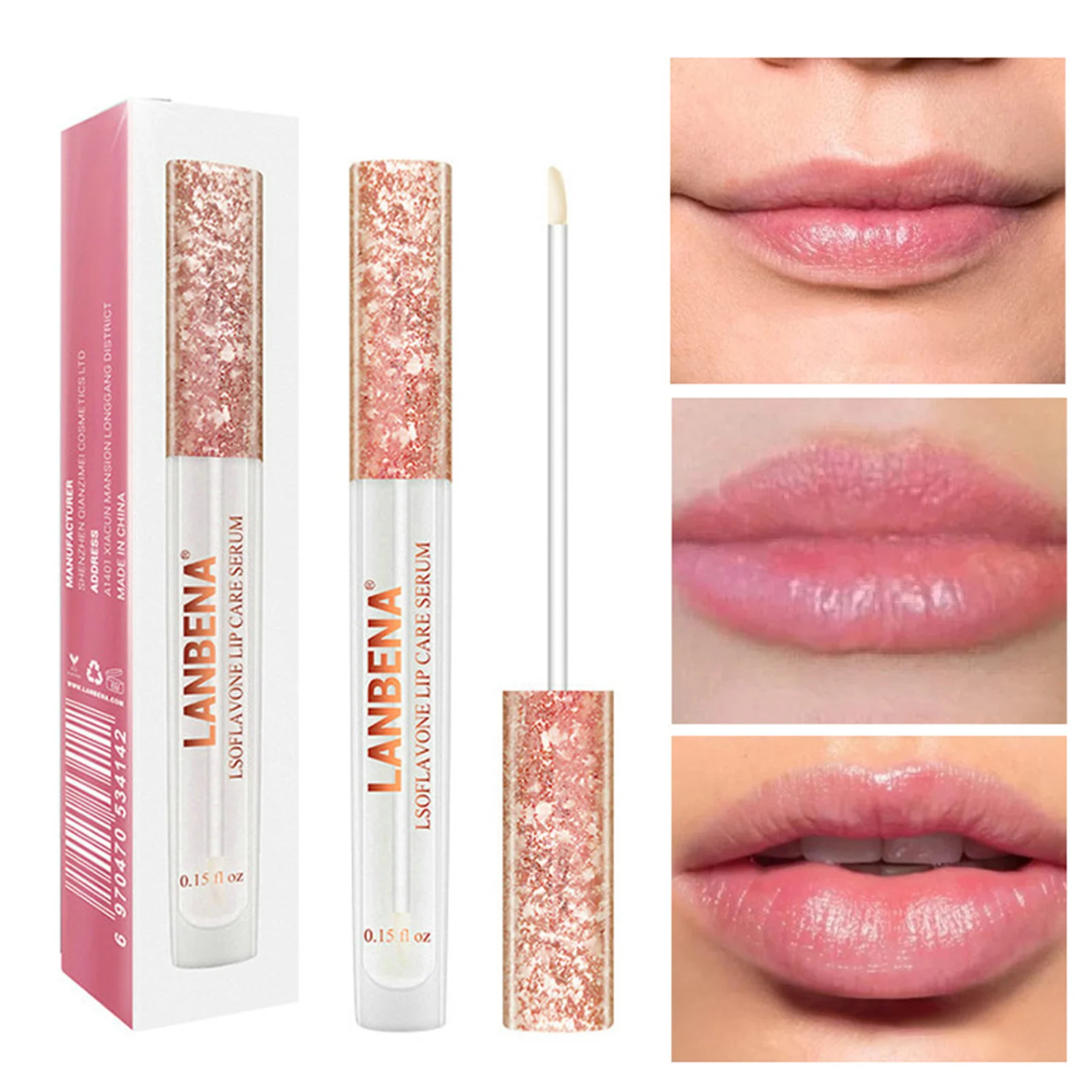 2 Lip Cream Lip Care Lip Plumper Lip Mask for Increase Lip Elasticity