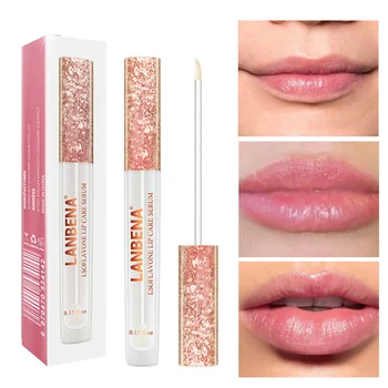 

2 Lip Cream Lip Care Lip Plumper Lip Mask for Increase Lip Elasticity Reduce Fine Lines Moisturizing Promote Lips Luster