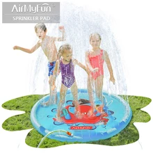 

AirMyFun Octopus Sprinkle & Splash Play Mat, Fun Outdoor Party Sprinkler Toy for Kids, Splash Pad Sprinkler for Toddlers Playing