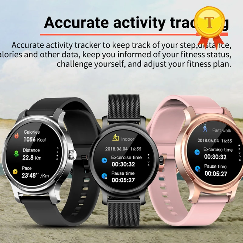 New Arrival BT Call Relogio Smart Watch Bracelet for Women Heart Rate blood pressure monitor smart Watch phone for ios android
