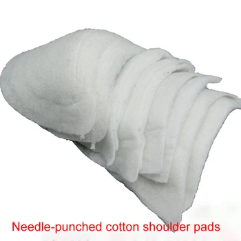 

5Pairs Soft Acupuncture Five Sizes Cotton Shoulder Pad Cotton Suit Coat Shirt Sweater Windbreaker Suits Pad Shoulder A062