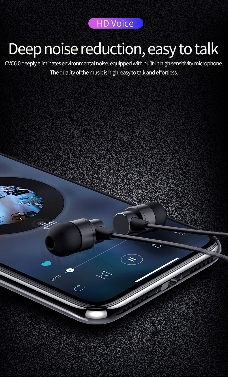 Беспроводные наушники V9 с функцией записи на шее, Bluetooth наушники с гарнитурой