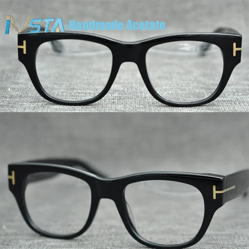 IVSTA TF5176 с логотипом, настоящая ручная работа, ацетатная оправа для очков, мужские роскошные брендовые оптические очки по рецепту, женские очки Tom 5040 5147