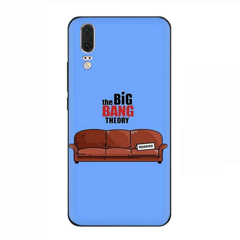 B12 EWAU Bazinga The Big Bang Theory ТВ-шоу силиконовый телефон чехол для Huawei P8 P9 P10 P20 P30 Lite Mini Pro P Smart Z Plus - Цвет: B12