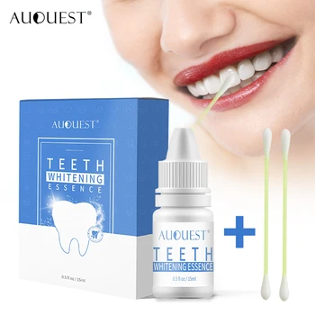 

AUQUEST Teeth Whitening Essence Oral Hygiene Cleaning Serum Effective Remove Stains Tooth Bleaching Dental Tools Toothpaste