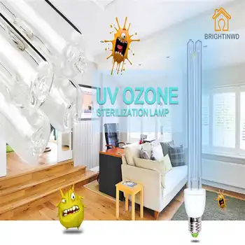 

15W 20W E27 UVC Ultraviolet UV Light Tube Bulb Disinfection Lamp Ozone Sterilization Mites Lights Germicidal Lamp Bulb AC220V