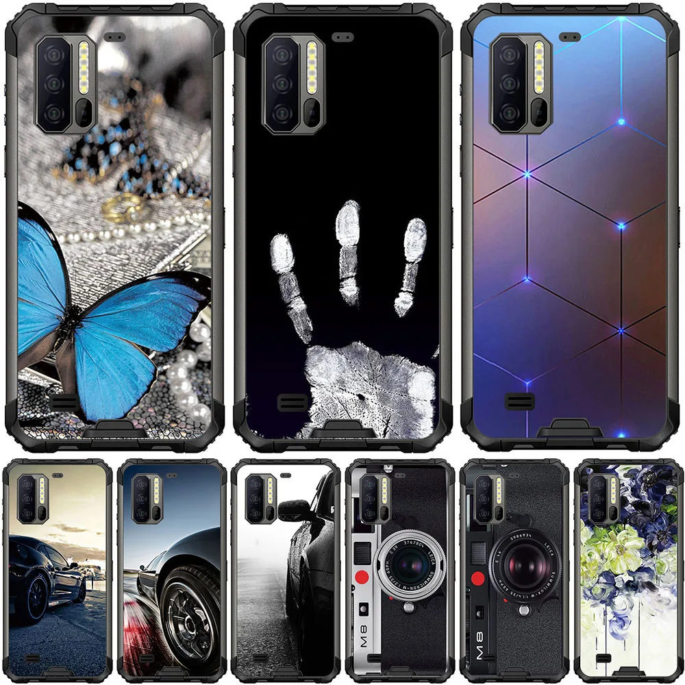 Чехол s для телефона Ulefone Armor 6 6E 6S 7 7E Power 5 5S модный мраморный струйный чехол |
