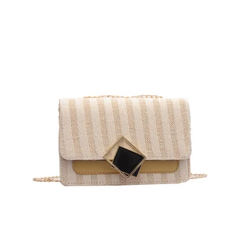 

Fashion Small Square Bag Women's Handbag 2019 PU Leather Chain Mobile Phone Purse Shoulder Bags Flap Messenger Crossbody Bags