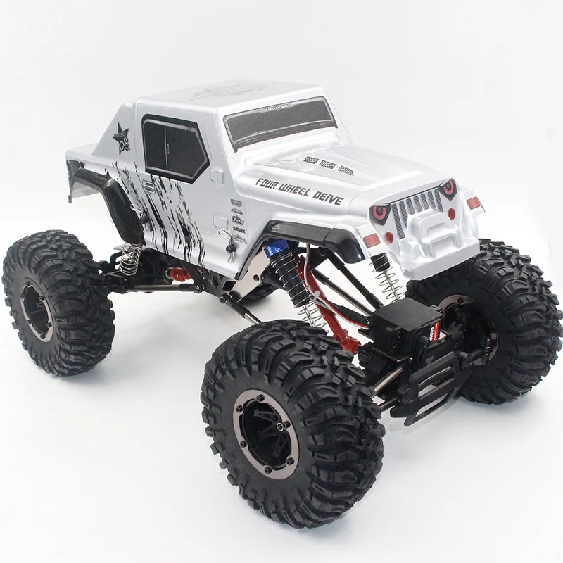 Радиоуправляемый автомобиль Remo Hobby 107-sj 1/10 2 4G 4WD 550 с щеткой дистанционным