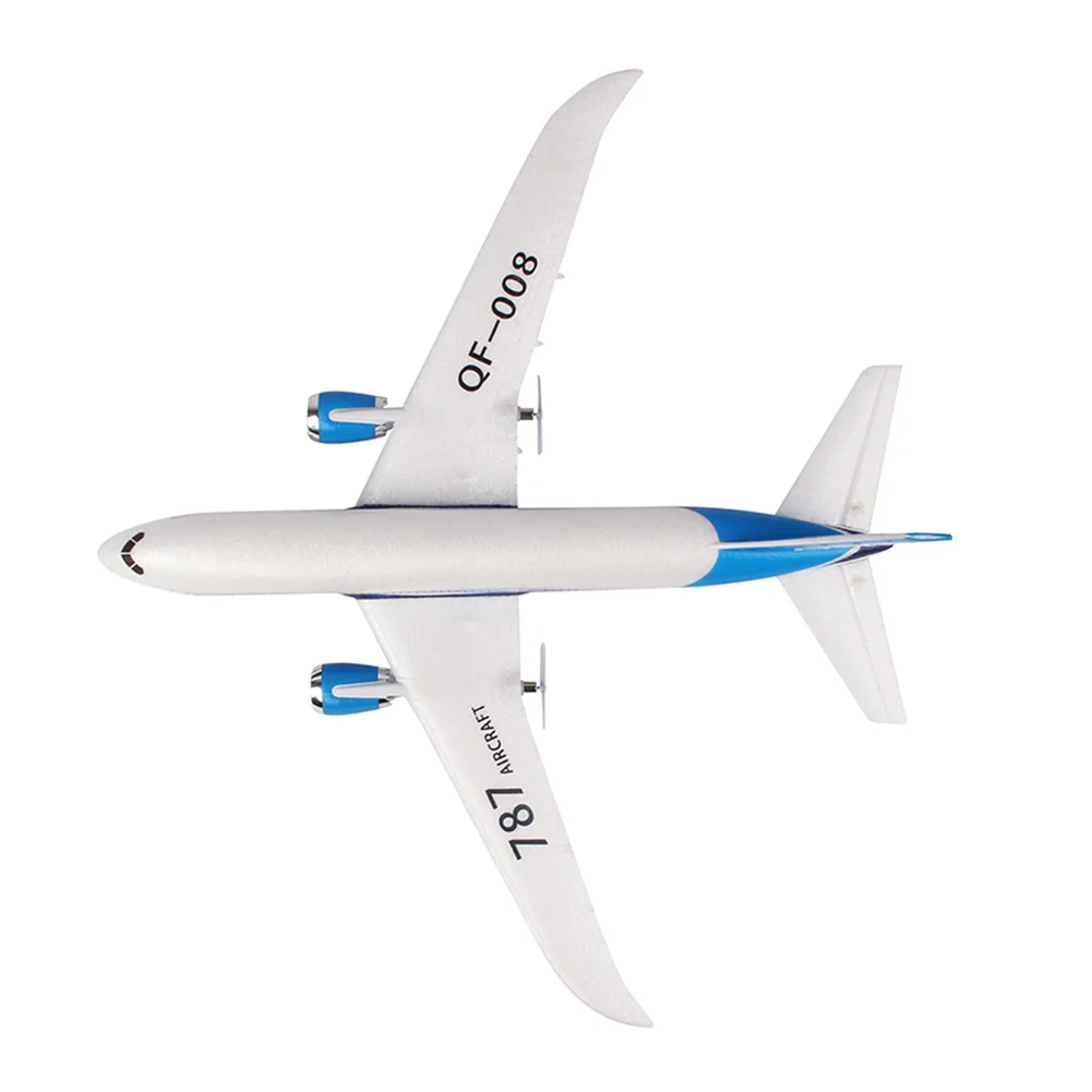 QF008-Boeing 787 подарок 2,4 GHz моделирование 3CH новичок DIY фиксированное крыло размах крыльев игрушки маленький радиоуправляемый самолет аэромоделлинг простое управление
