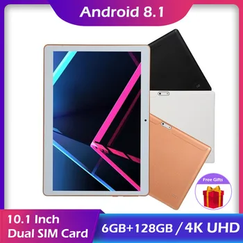 

2020 Super Tablet Android 8.1 6G + 128G Smart Tablets 10.1 Inch 4G Tablets WiFi Bluetooth GPS Computer Netbook Free Shipping