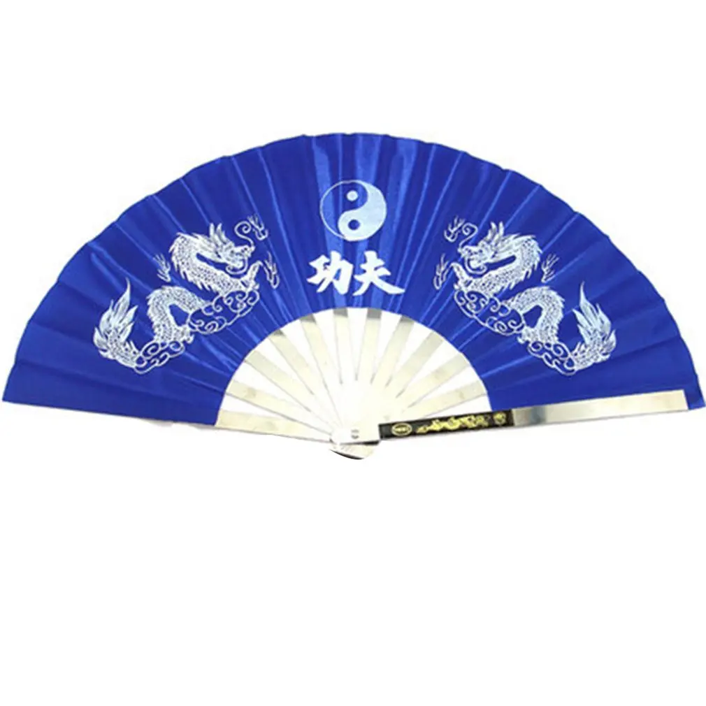 

Stainless Steel Fitness Kung Fu Fan Taijiquan Martial Arts Performance Fan Dance Fan Square Dance Fan