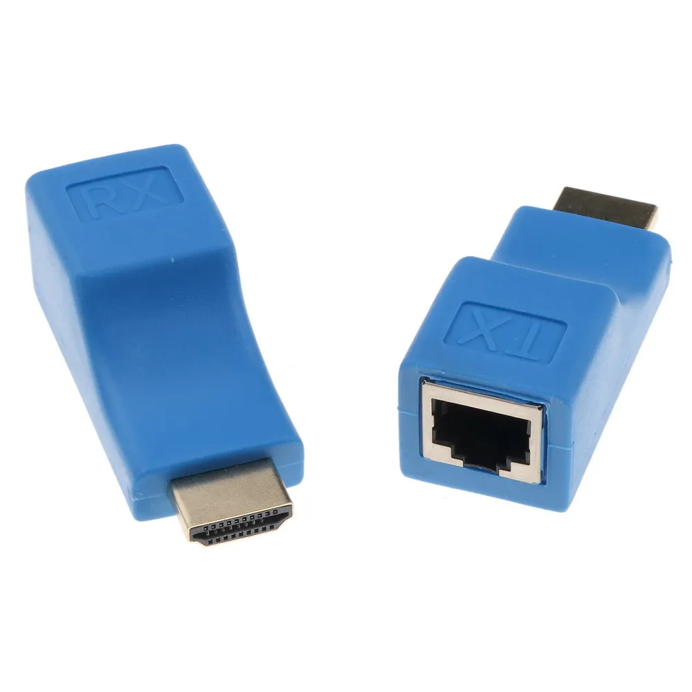 Kebidu 4K HDMI к RJ45 удлинитель мини 30 м HDMI удлинитель CAT 5e Cat6 UTP STP LAN Ethernet кабель конвертер для HDTV HDPC