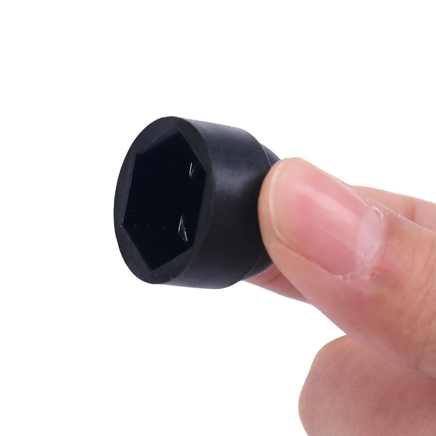 20PCS M8 M10 Bolt Nut Dome Protection Caps Covers Exposed Protect Against Weathering Hexagon Plastic Nuts Caps