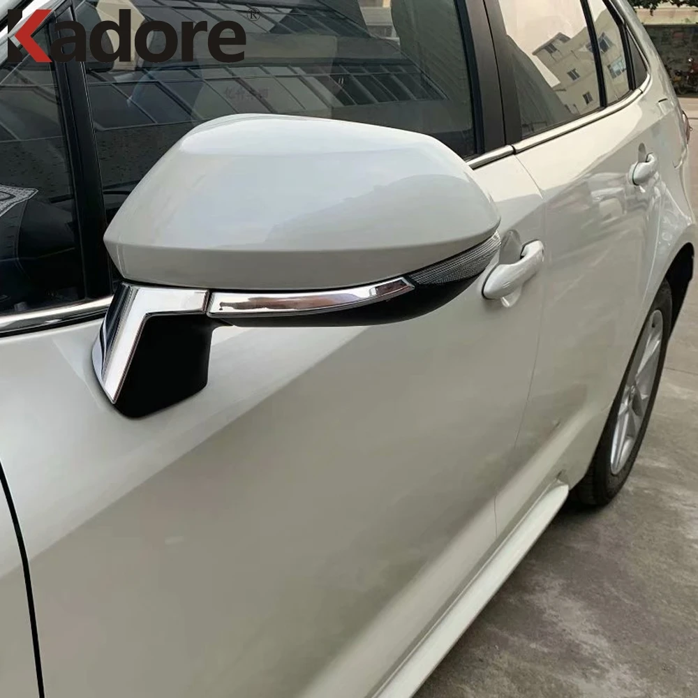 Для Toyota Corolla 2019 хэтчбек хром заднего вида для боковой двери Зеркала накладка