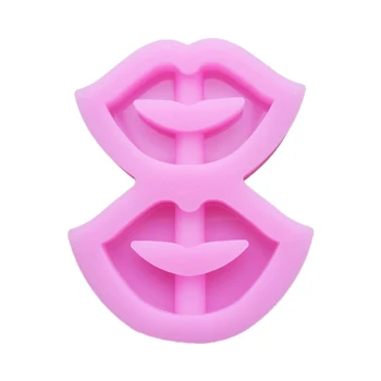 

Shiny DIY Handmade Epoxy Resin Mold Lips Straws Topper Casting Silicone Mould AXYD